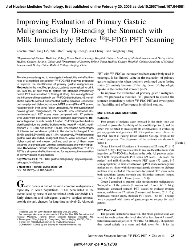 PDF extract preview