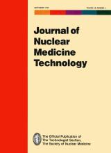 Journal of Nuclear Medicine Technology: 18 (3)