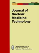 Journal of Nuclear Medicine Technology: 20 (2)