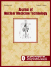 Journal of Nuclear Medicine Technology: 29 (4)
