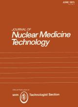 Journal of Nuclear Medicine Technology: 3 (2)