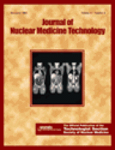 Journal of Nuclear Medicine Technology: 31 (4)