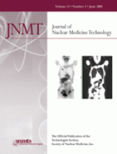 Journal of Nuclear Medicine Technology: 33 (2)