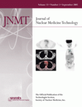 Journal of Nuclear Medicine Technology: 33 (3)