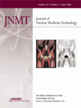 Journal of Nuclear Medicine Technology: 34 (2)